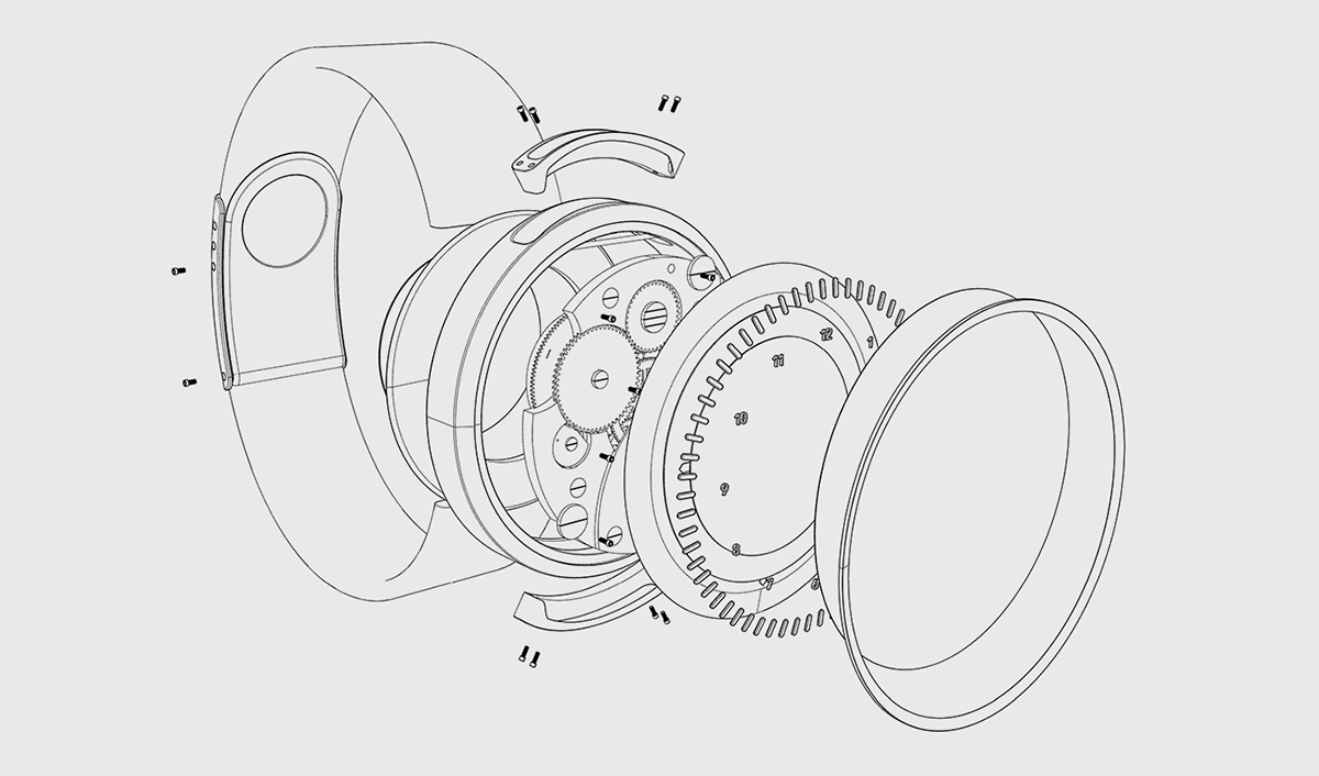 industrial design，product design，Wristwatch，Diesel Watch，