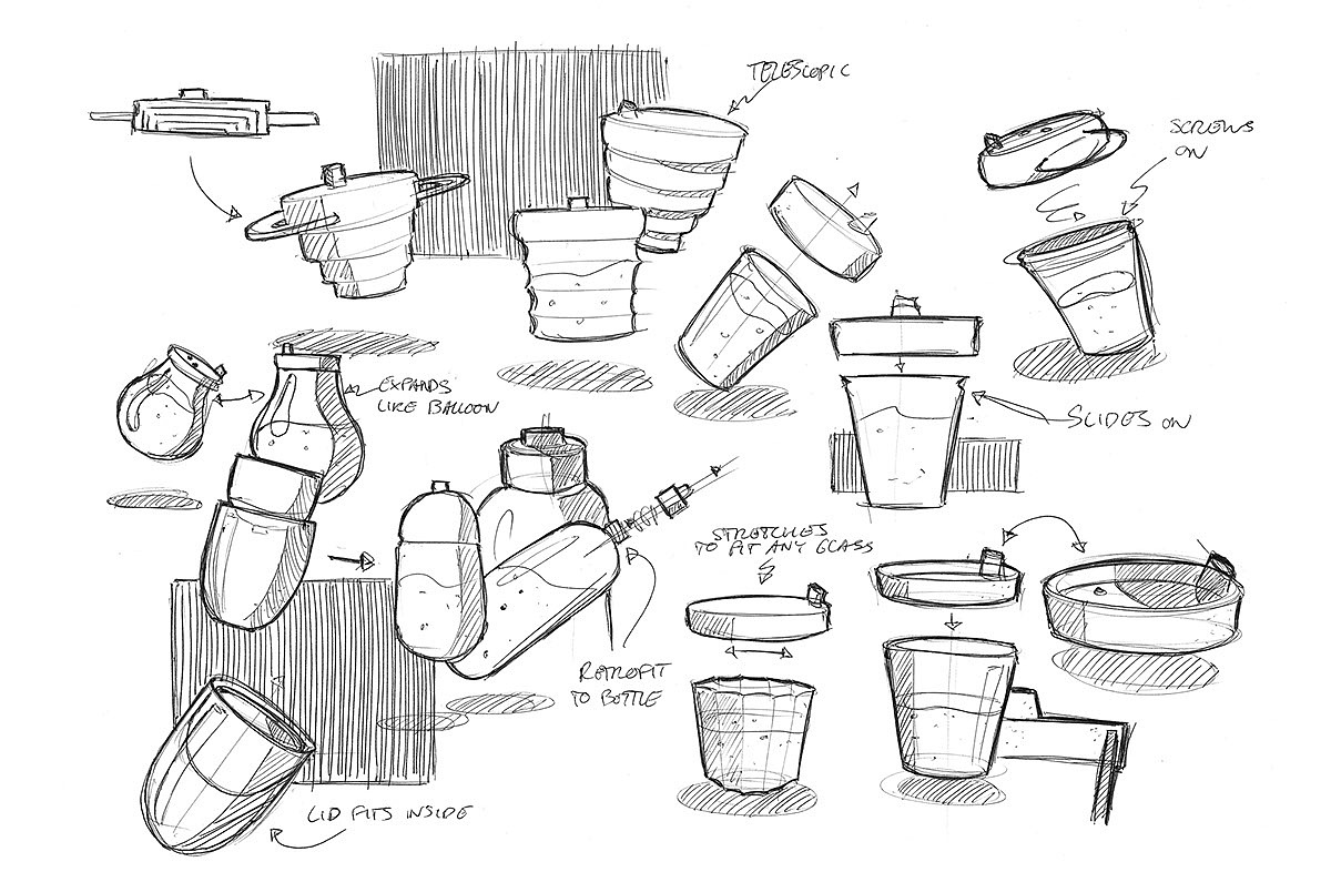Grippy Sippy，有趣，烤制硅胶，杯盖，造型可爱，