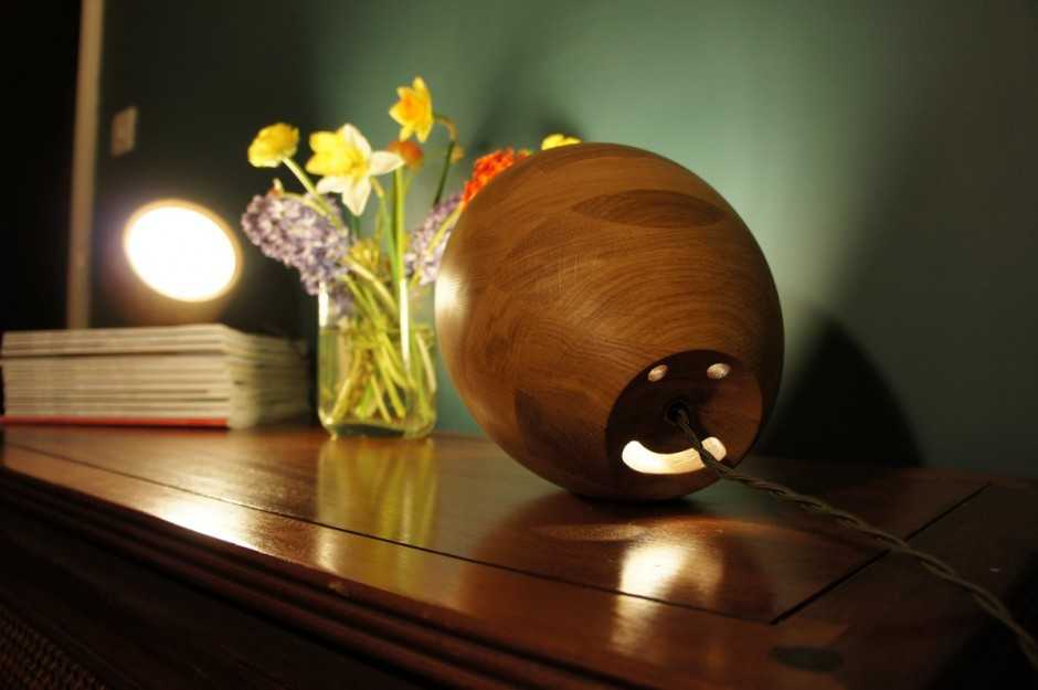 Lamp design，woodiness，