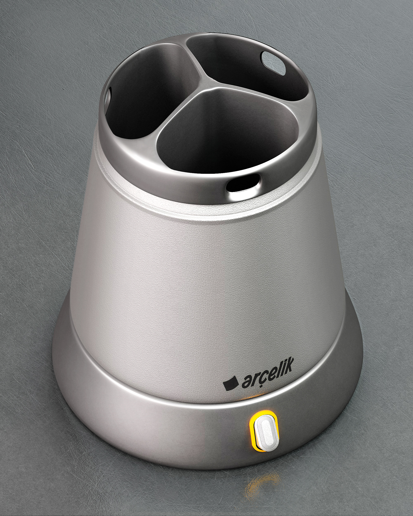Arcelic，Turkish coffee pot，C4D rendering，