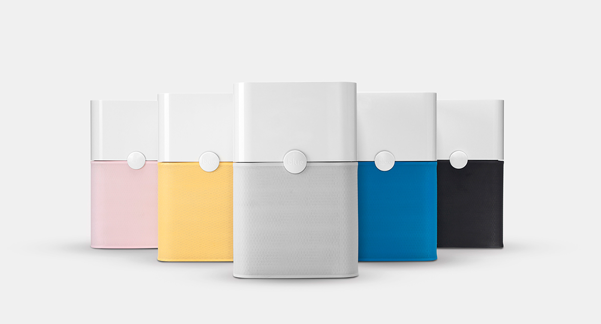 blue，air cleaner，household electrical appliances，product design，