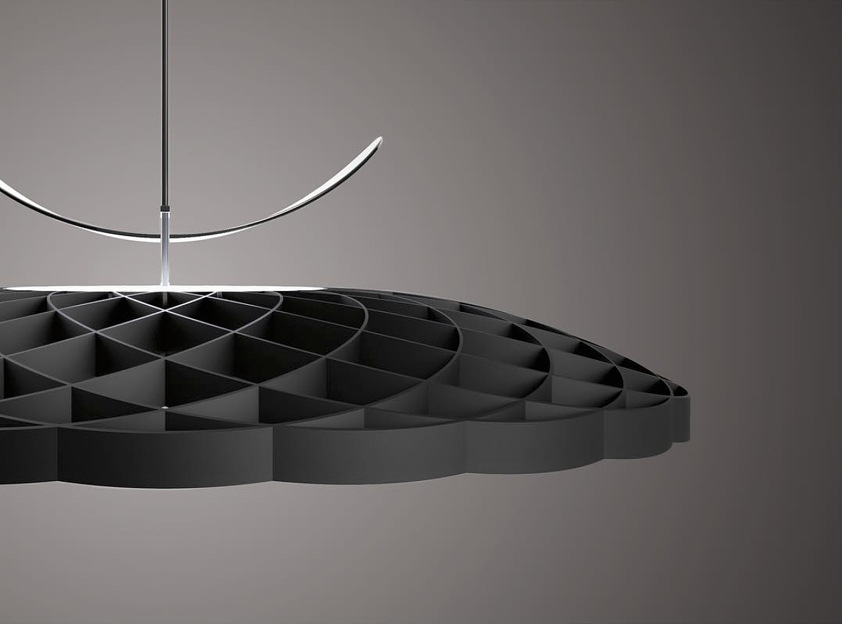 product design，Zero hanging lamp，Linea，