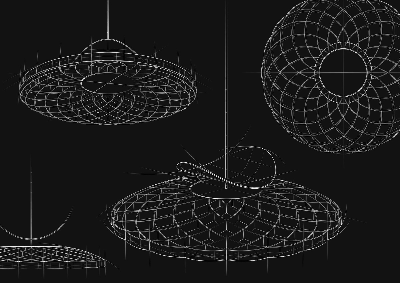 product design，Zero hanging lamp，Linea，