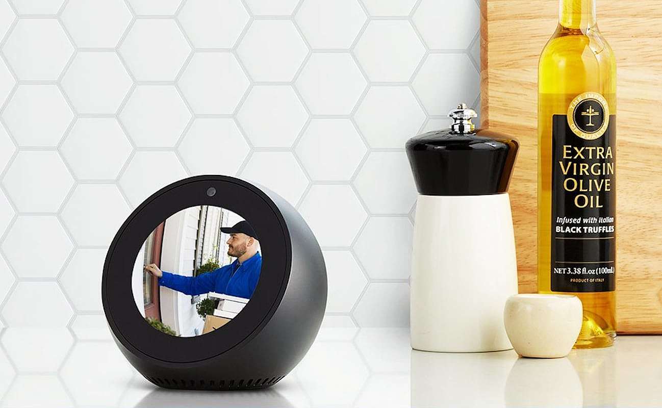 Alarm clock design，Echo Spot Alexa，Amazon，