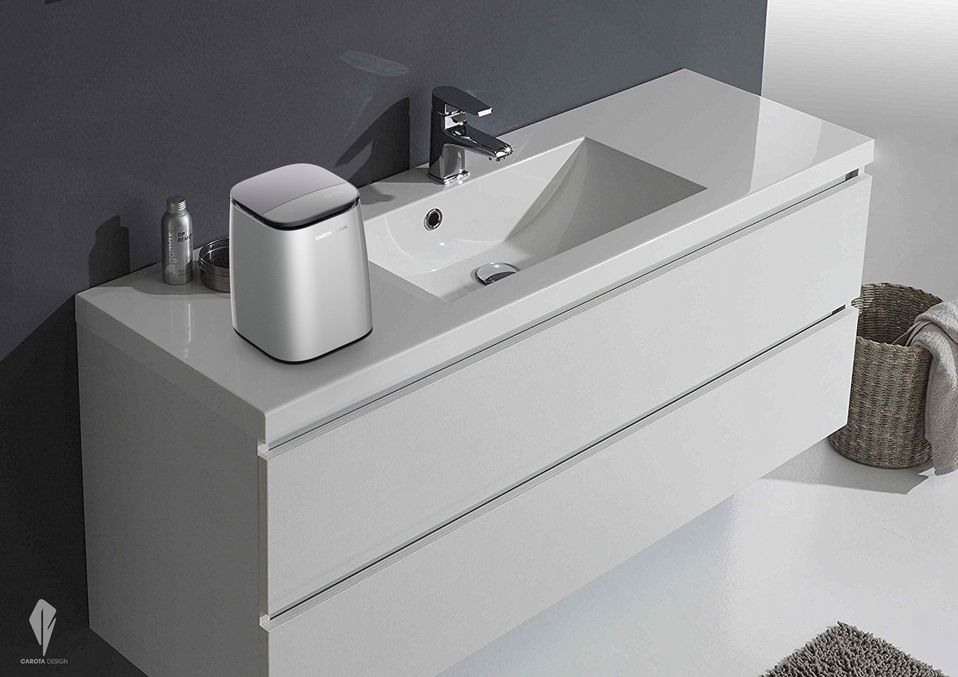 white，Intelligent toothbrush bucket，Short，