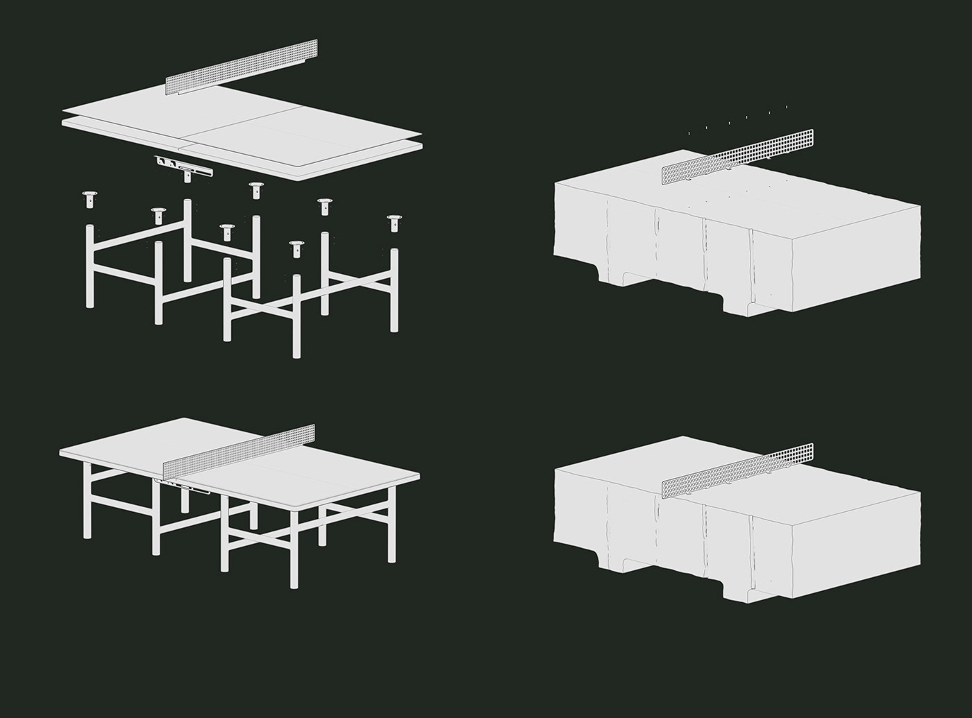 motion，to open up，Table Tennis，outdoors，