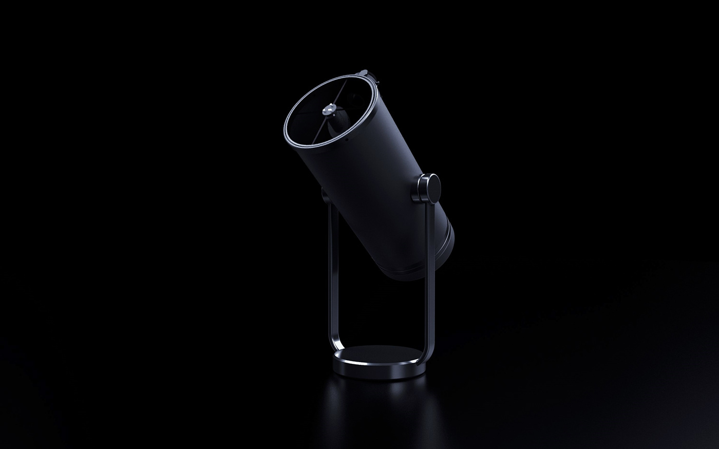 ASTRAM，sketch，black，telescope，