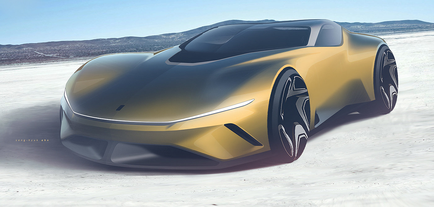 Sports car，vehicle，mountain，Citroen，Ferrari，