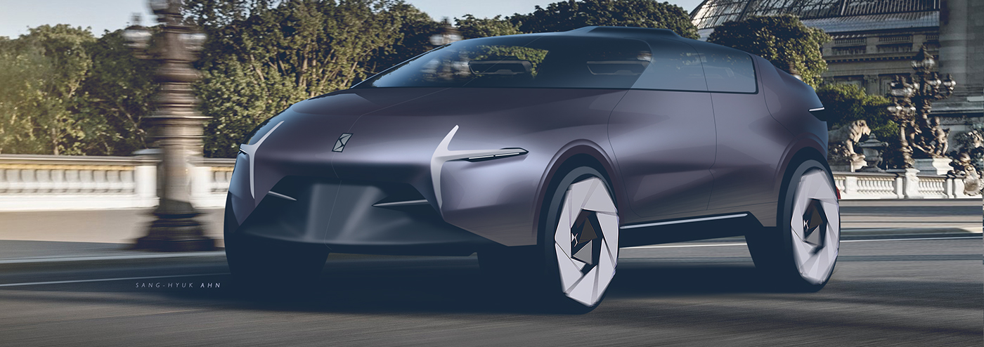 Sports car，vehicle，mountain，Citroen，Ferrari，