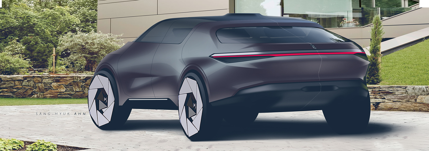 Sports car，vehicle，mountain，Citroen，Ferrari，