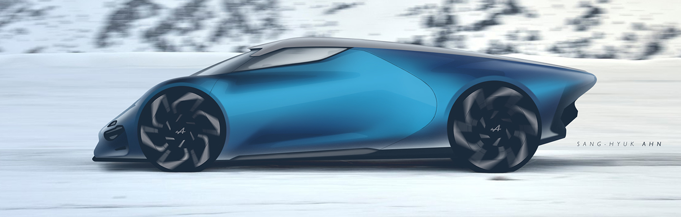 Sports car，vehicle，mountain，Citroen，Ferrari，