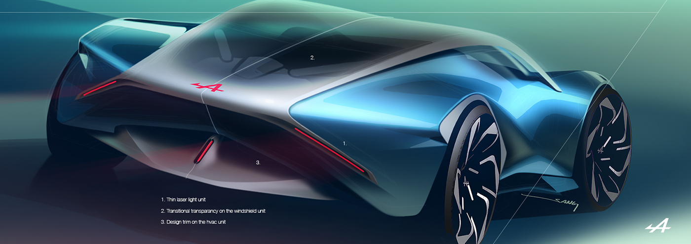 Sports car，vehicle，mountain，Citroen，Ferrari，