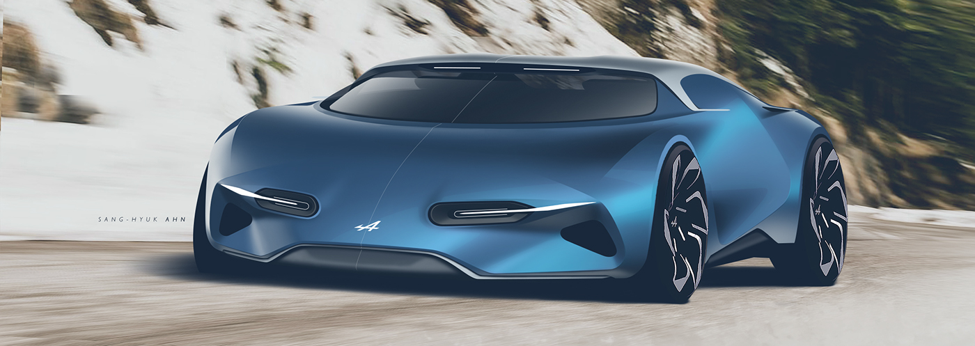 Sports car，vehicle，mountain，Citroen，Ferrari，