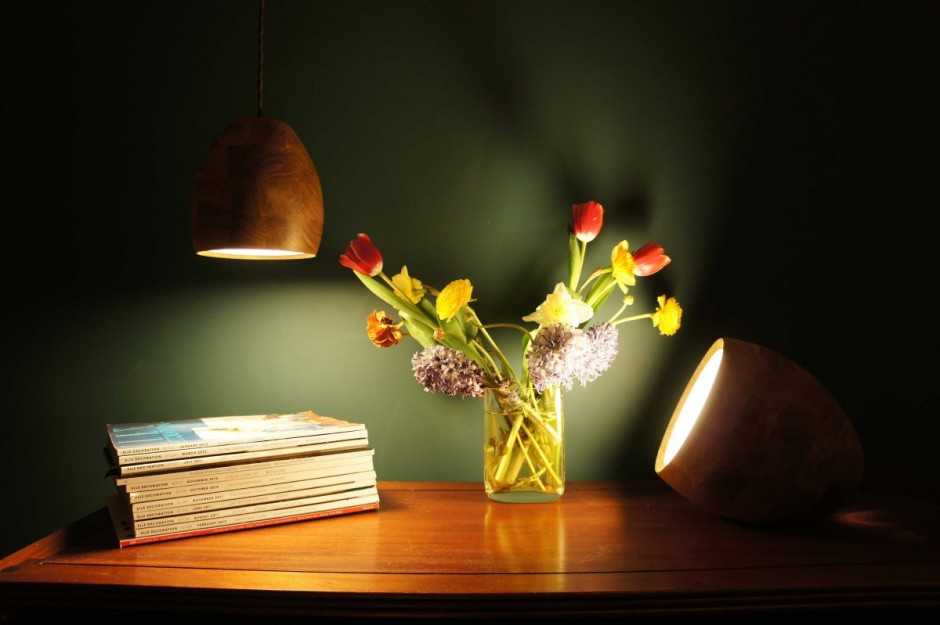 Lamp design，woodiness，