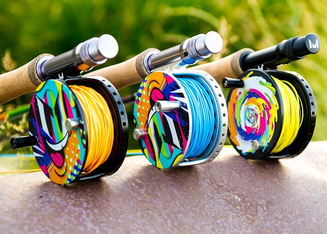 迷彩，色彩，产品设计，艺术家，Mondo Fly Fishi，钓鱼竿，