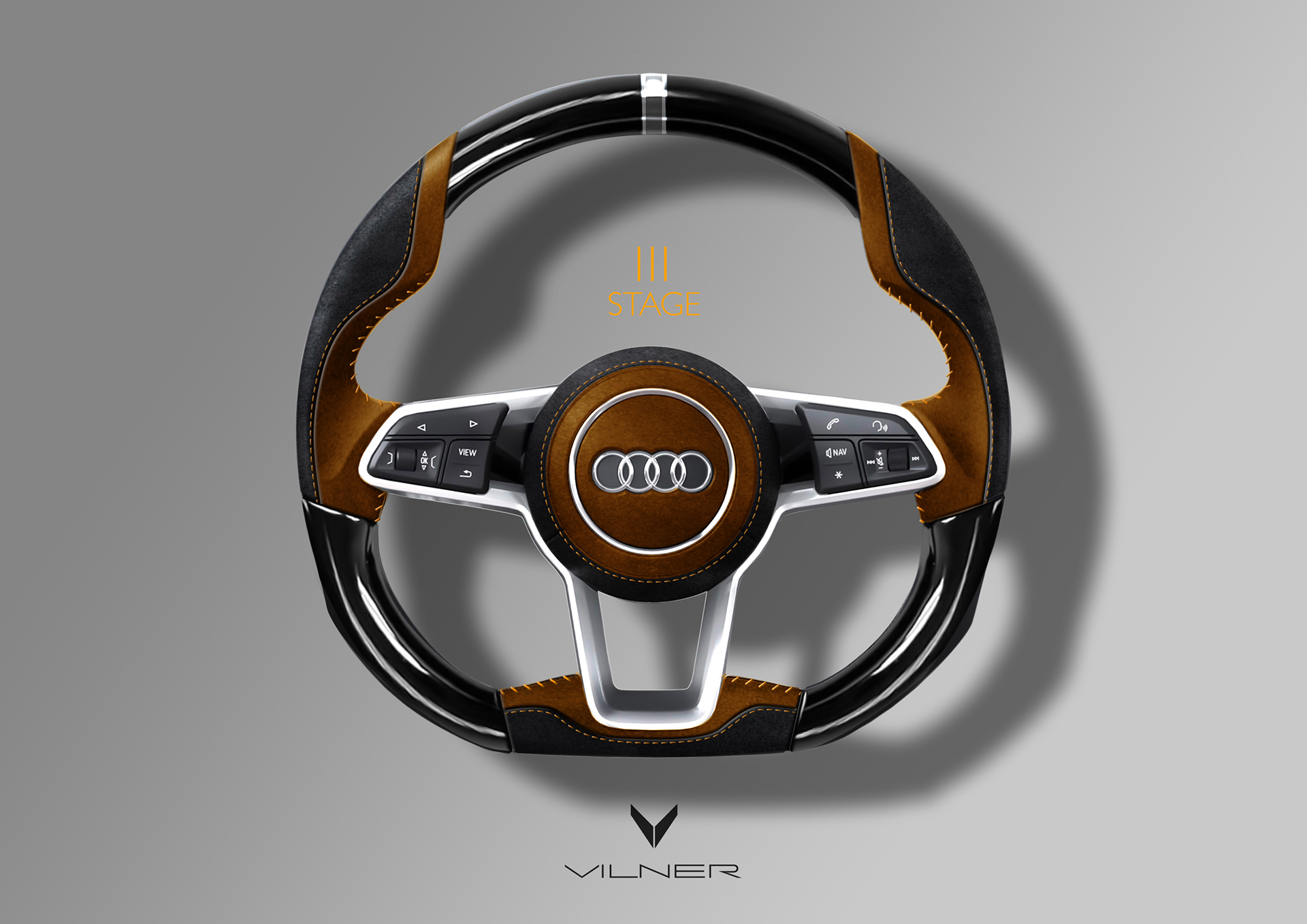 audi，Steering wheel，ps，