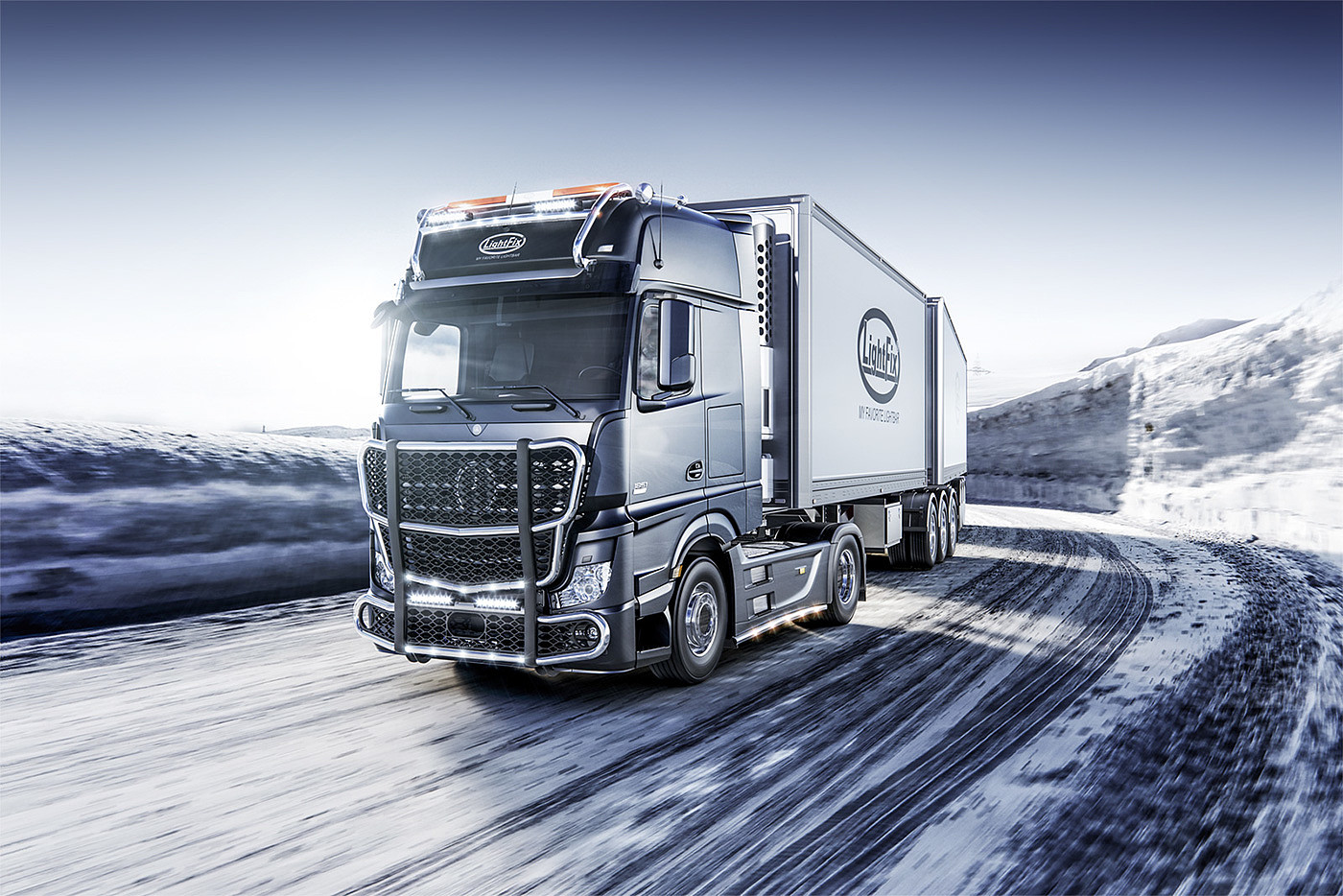 Piotr Kosinski，vehicle，Trucks，Render，ps，truck，