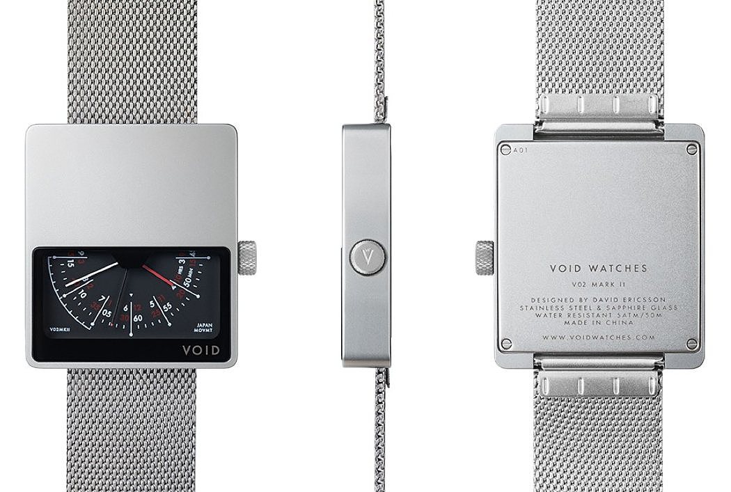 intelligence，Wrist watch，V02，Void Watches，