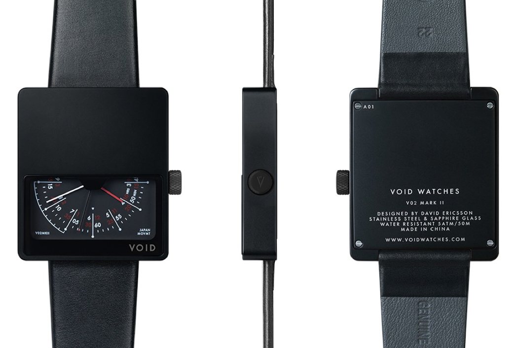 intelligence，Wrist watch，V02，Void Watches，