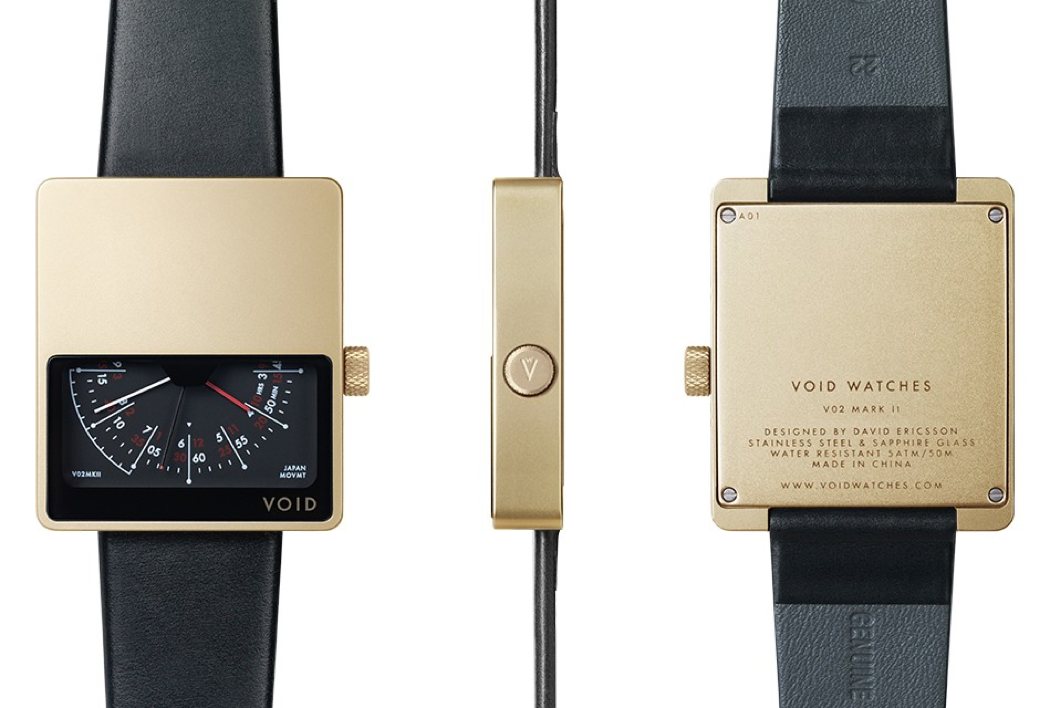 intelligence，Wrist watch，V02，Void Watches，