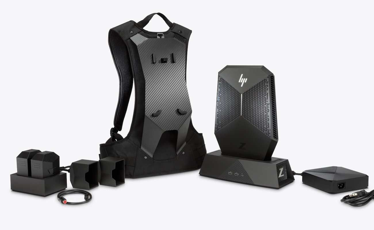 knapsack，computer，Virtual reality，HP，HP Z VR，game，game，hp，