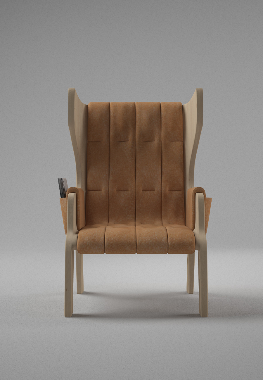 green，furniture，Armchair，Armchair Woody，