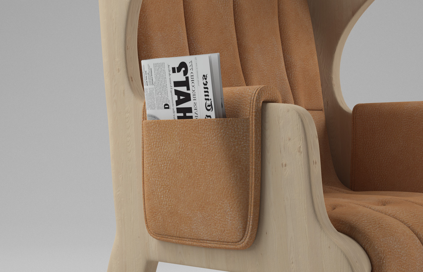 green，furniture，Armchair，Armchair Woody，