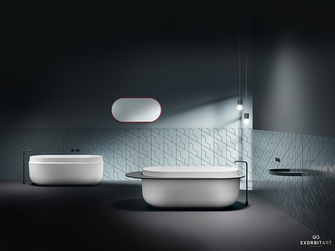 product，Render，c4d，Shower Room，