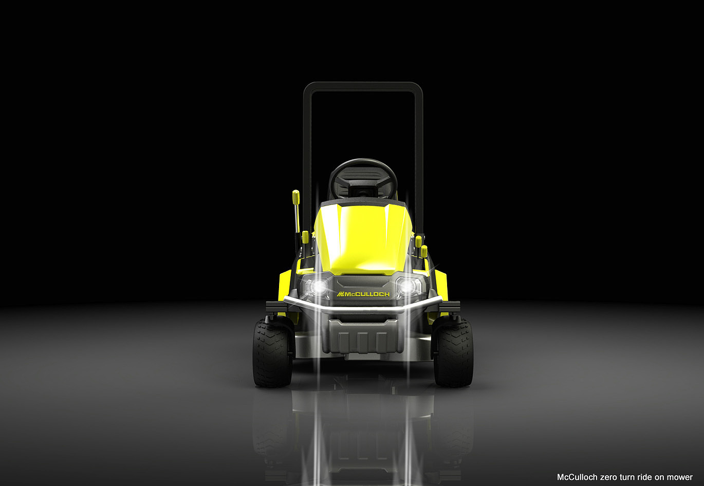 product design，lawn mower，McCulloch，