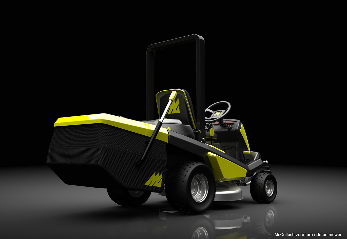 product design，lawn mower，McCulloch，