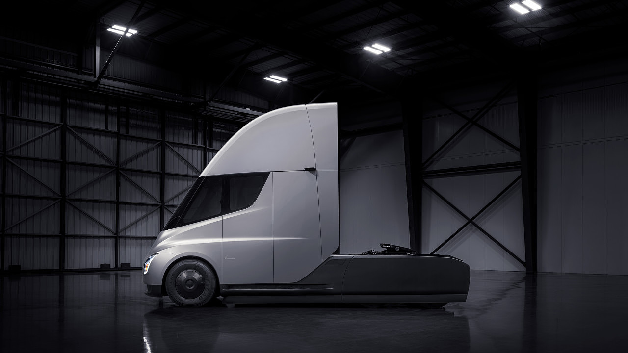 Electric truck，Tesla，