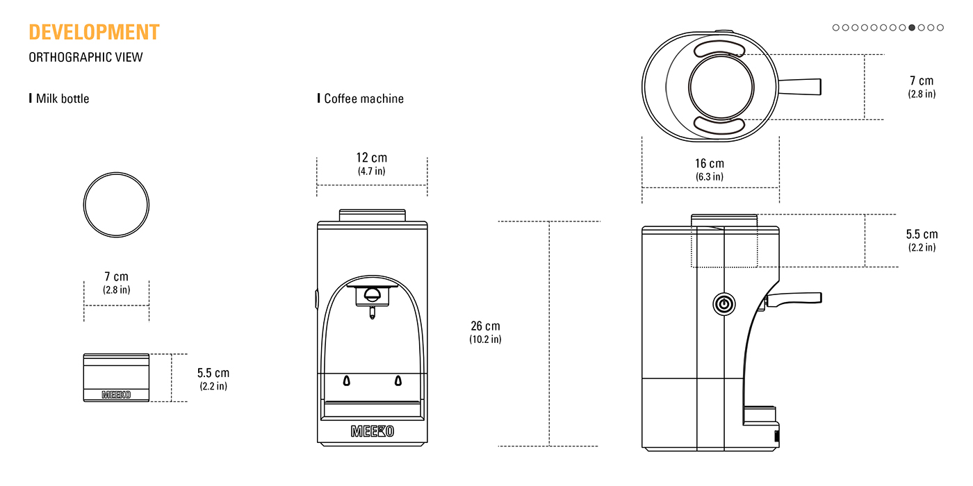 Meeko，Changwoo Cho，Milk bubble，concentrate，Coffee machine，