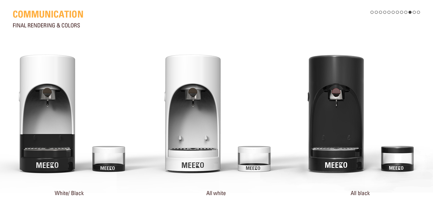 Meeko，Changwoo Cho，Milk bubble，concentrate，Coffee machine，