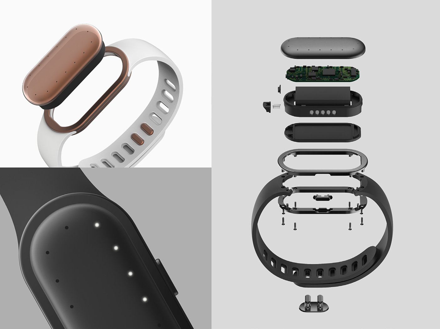 wearable devices ，Bracelet，Onitor Track，