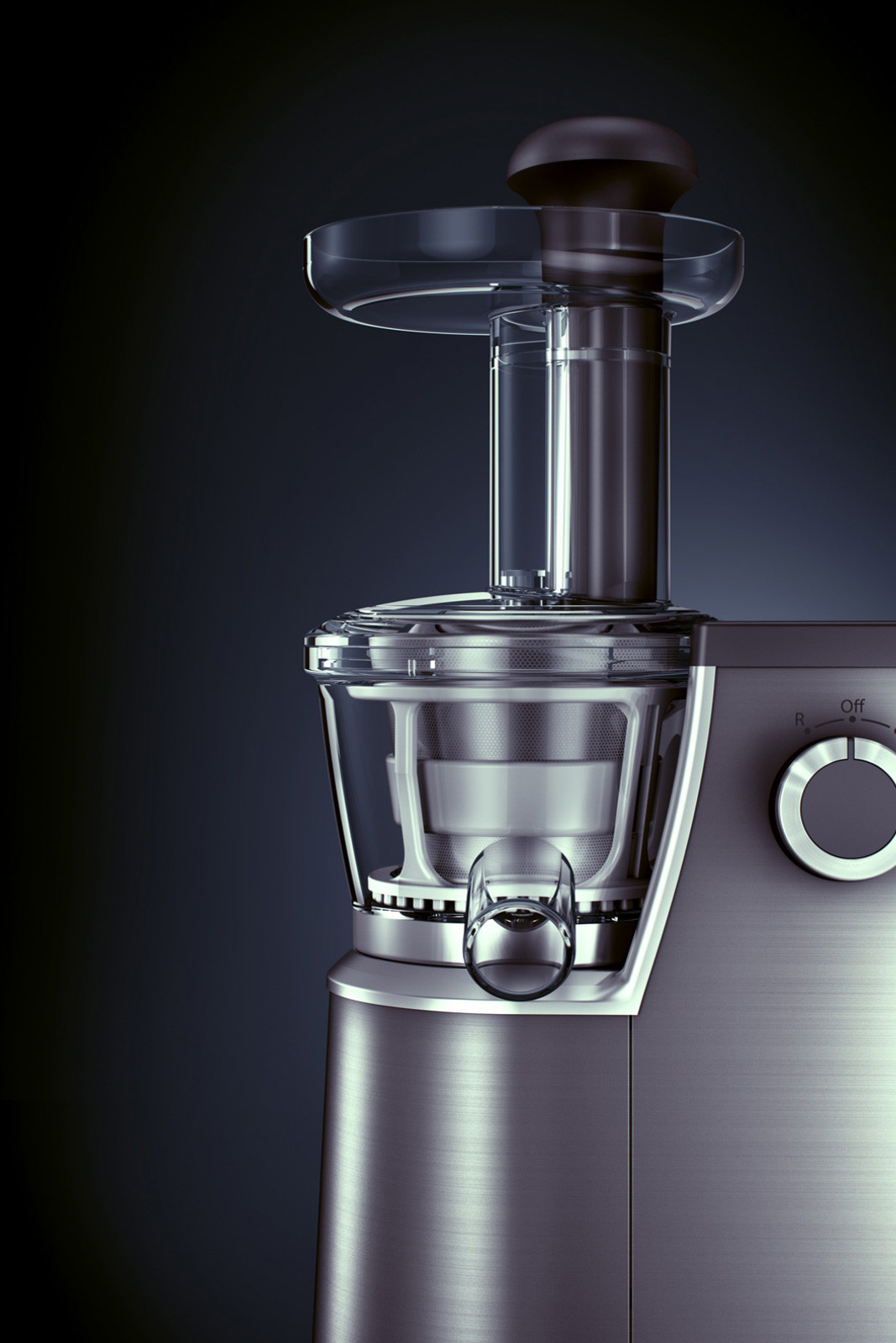 industrial design，household electrical appliances，product，Metal，Fruits，Juicer，