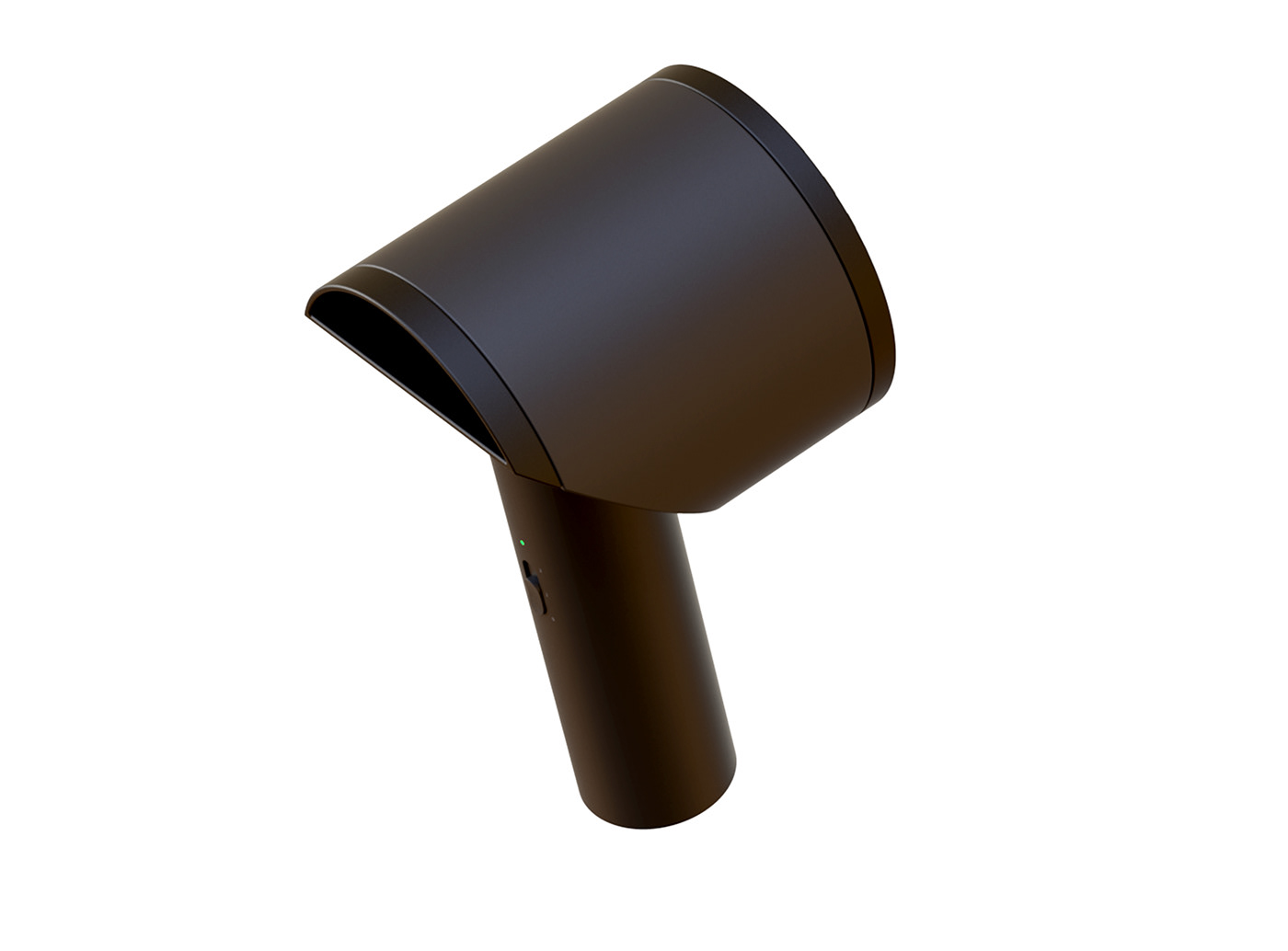 Wireless hair dryer，Frosting，product design，