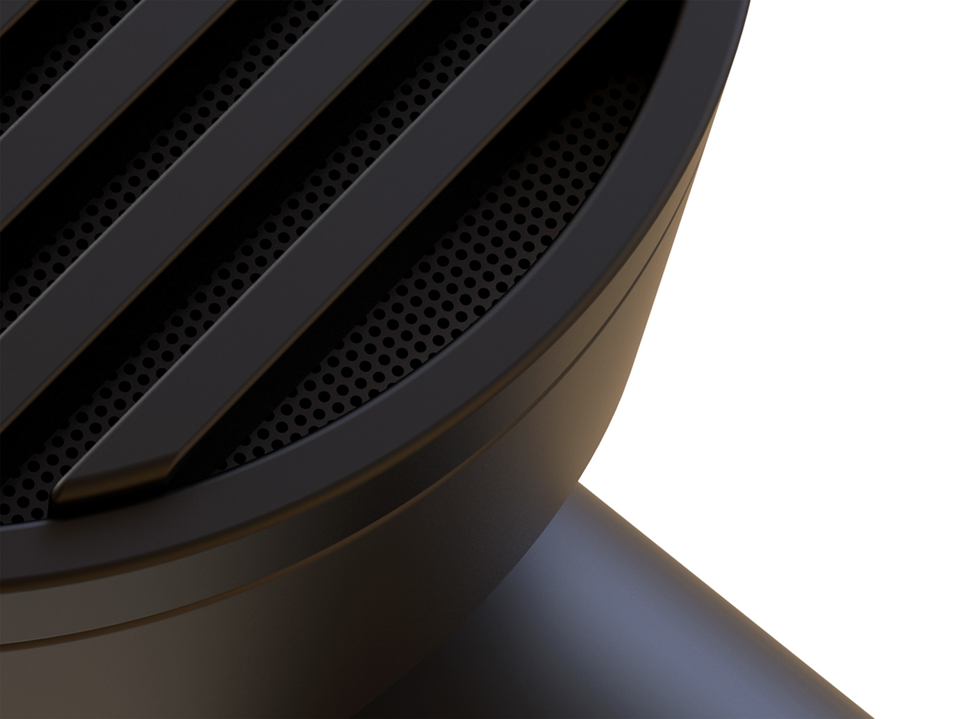 Wireless hair dryer，Frosting，product design，