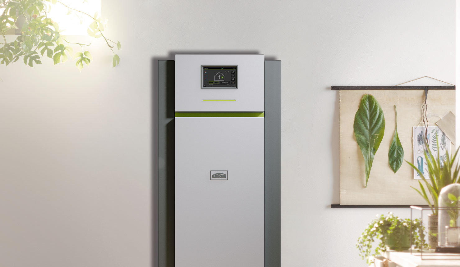 Household silent ground source heat pump，X-change，