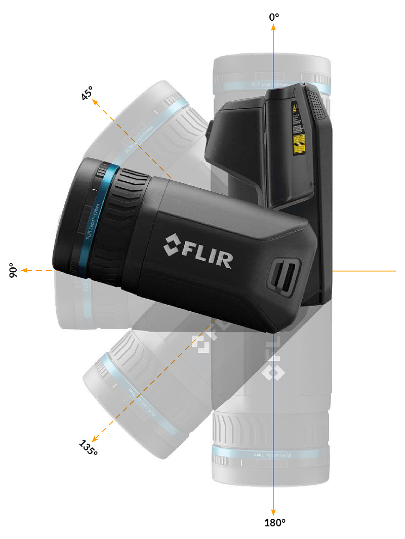 Industry，flirt500，Infrared thermal imager，