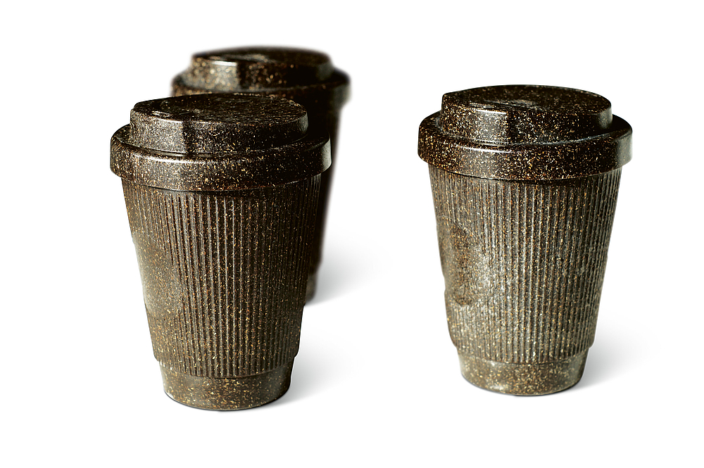 Coffee，Coffee grounds，environment protection，recovery，New material，