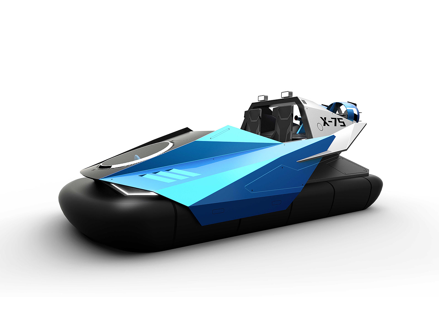 hovercraft，product design，conceptual design，