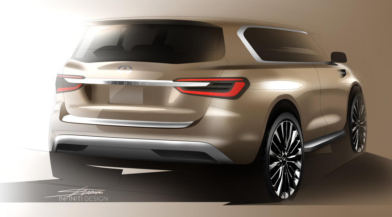 Automobile design，SUV QX80，Infiniti，