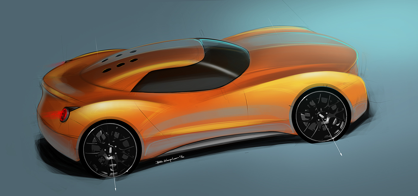 Berk Kaplan，Sketch，sketch，vehicle，traffic，