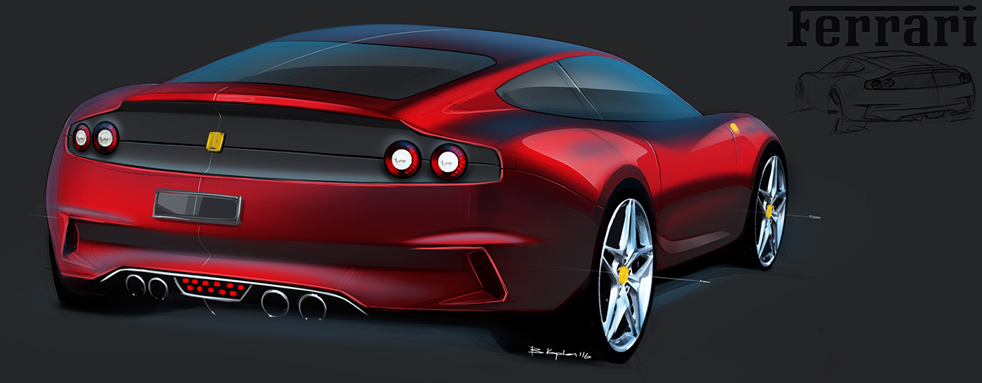 Berk Kaplan，Sketch，sketch，vehicle，traffic，