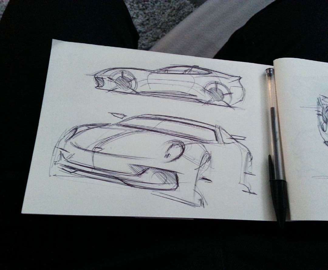 Berk Kaplan，Sketch，sketch，vehicle，traffic，