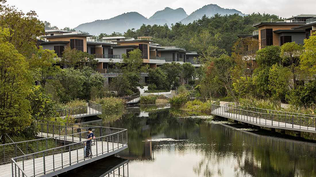 建筑设计，景观设计，建筑室内，山山水水，仿生，万科，房地产，游泳池，