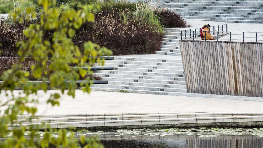 Architectural design，Landscape design，Building interior，mountains and rivers，bionics，Vanke，real estate，Swimming Pool，