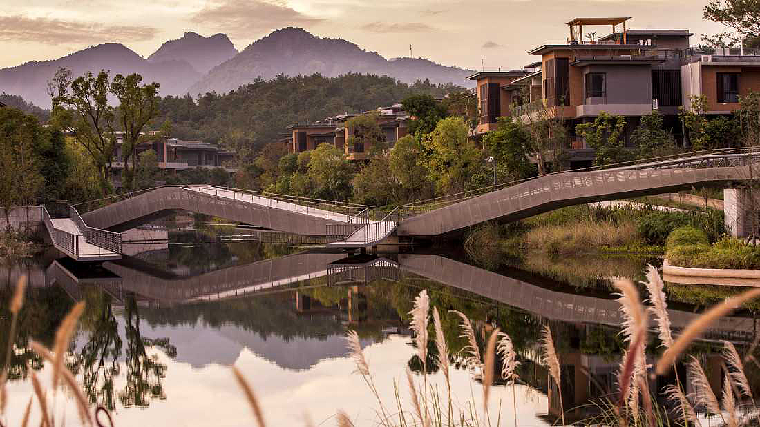 建筑设计，景观设计，建筑室内，山山水水，仿生，万科，房地产，游泳池，