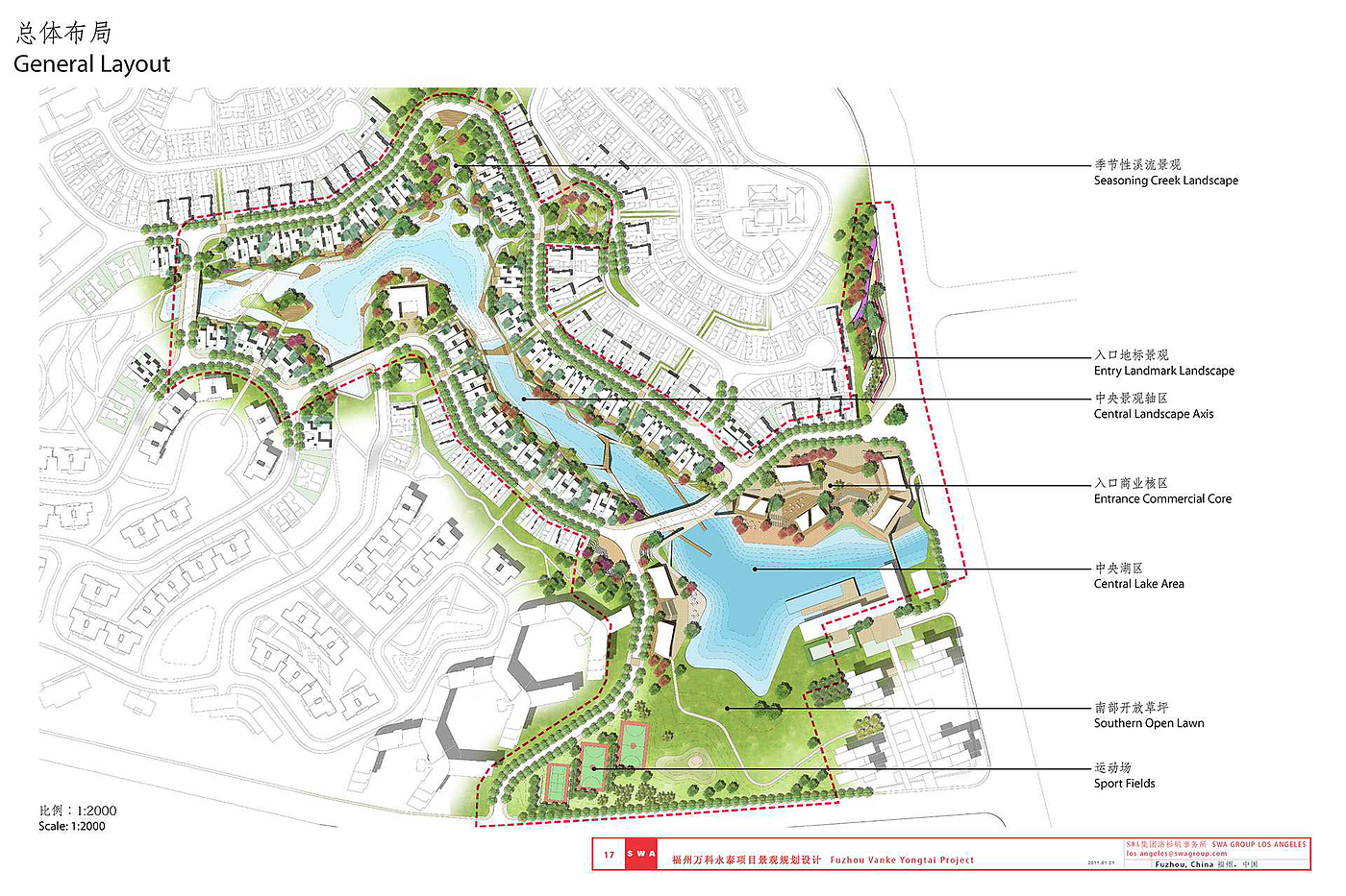 Architectural design，Landscape design，Building interior，mountains and rivers，bionics，Vanke，real estate，Swimming Pool，