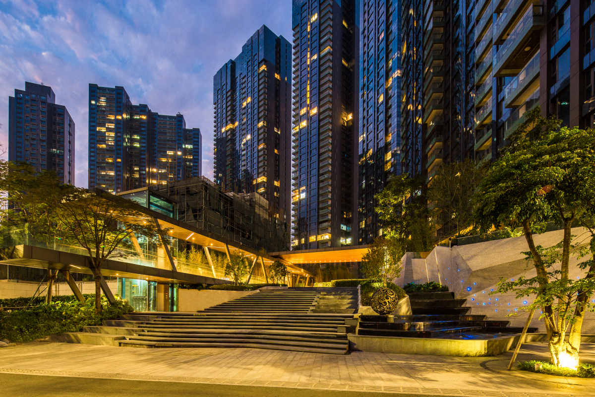 Architectural design，Landscape design，Building interior，mountains and rivers，bionics，Vanke，real estate，Swimming Pool，